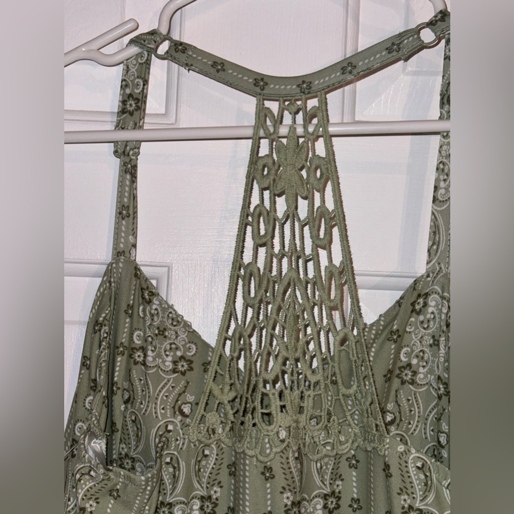 Derek Heart Sooo Soft Mint Green Long Maxi Dress, Size Large - Picture 7 of 12